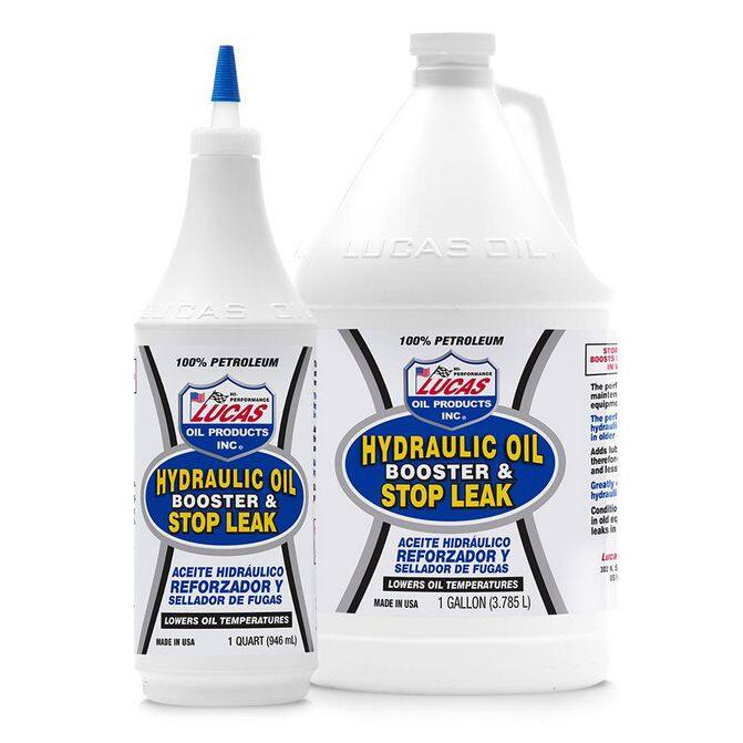 Lucas Oil Hydraulic Oil Booster / Stop Leak 1 Gallon 10018 FleetPride